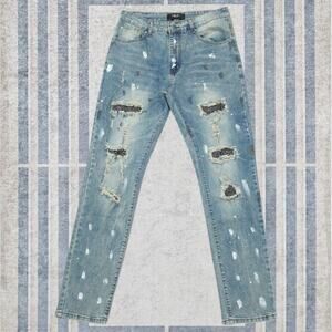 Amiri men's ripped jeans